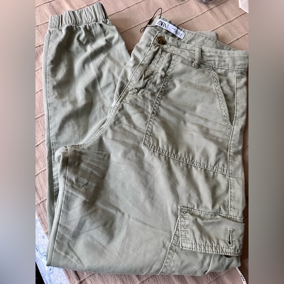 Zara Other - Zara Men's Olive Cargo Pants

NWOT